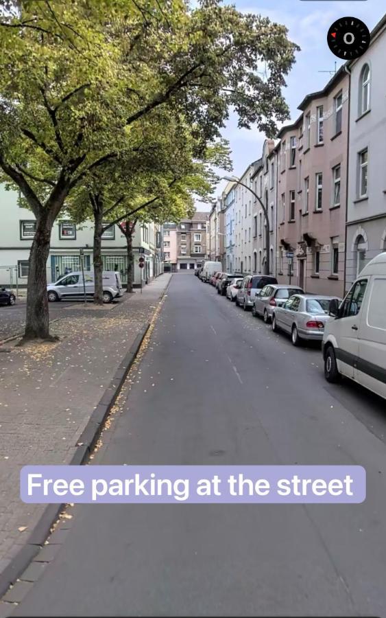 Igo Apartment 2 Schlafenzimmer Mit Waschmaschine Trockner Haustier Rheinufer 5Min Netflix Disney Plus 17-6 Дуйсбург Экстерьер фото